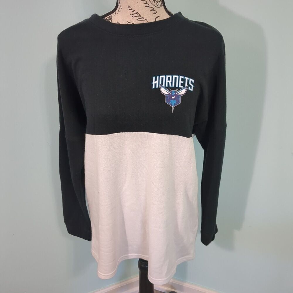 NBA Charlotte Hornets Jersey Women's Long Sleeve  medium Basketball sequin